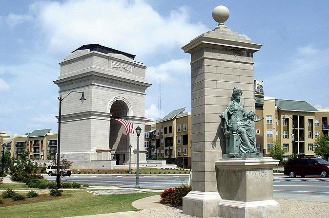 New monumental Arch in the USA dedicated to the Millennium